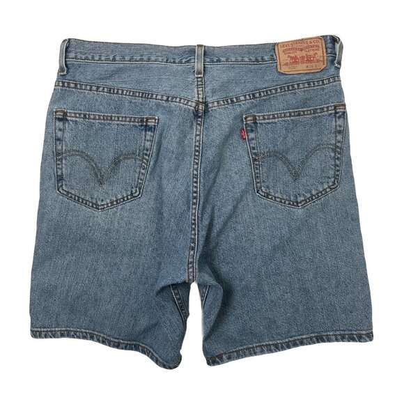 Levi's 505 Medium Wash Denim Shorts 36 - Picture 2 of 4